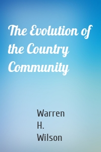 The Evolution of the Country Community