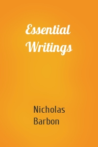 Essential Writings