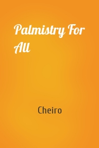 Palmistry For All