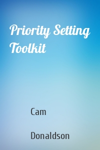 Priority Setting Toolkit