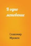 Славомир Мрожек - В одно мгновение