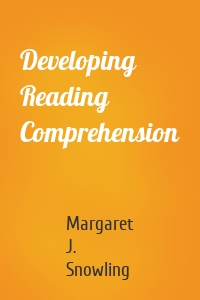 Developing Reading Comprehension