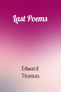 Last Poems