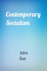 Contemporary Socialism