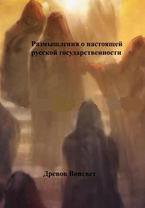 Обложка книги «Размышления о настоящей русской государственности» — Воисвет Древов