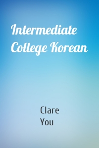 Intermediate College Korean