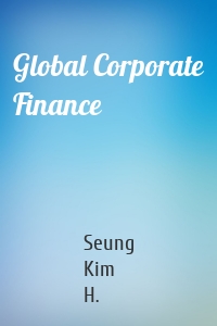 Global Corporate Finance