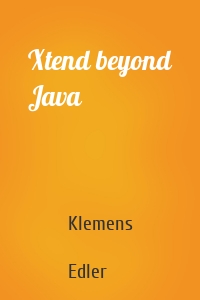 Xtend beyond Java