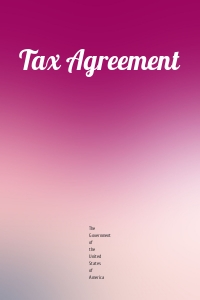 Tax Agreement