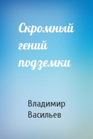 Обложка книги «Скромный гений подземки» — Владимир Васильев