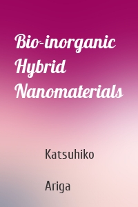 Bio-inorganic Hybrid Nanomaterials