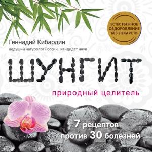 Обложка книги «Шунгит: Природный целитель» — Геннадий Кибардин