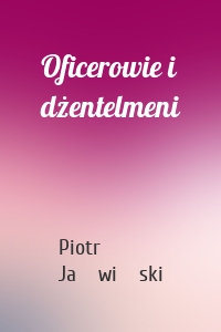 Oficerowie i dżentelmeni
