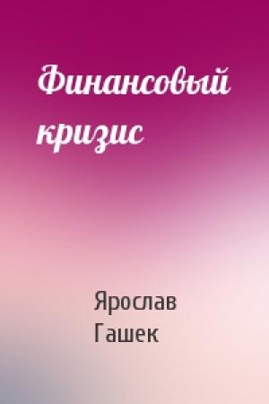 Обложка книги «Финансовый кризис» — Ярослав Гашек
