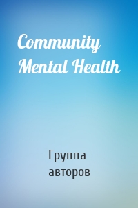 Community Mental Health