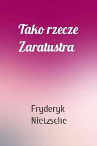 Tako rzecze Zaratustra