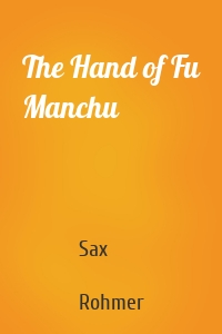 The Hand of Fu Manchu