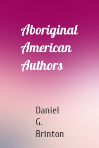 Aboriginal American Authors