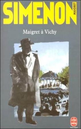Обложка книги «Мегрэ в Виши» — Жорж Сименон