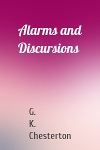 Alarms and Discursions