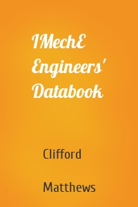 IMechE Engineers' Databook