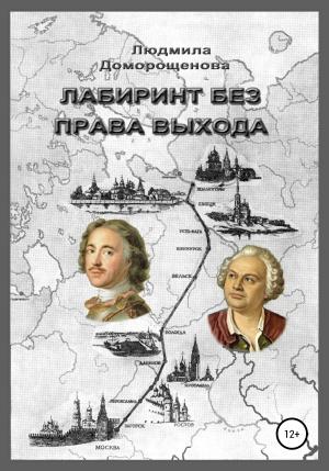 Обложка книги «Лабиринт без права выхода. Книга 1. Загадки Ломоносова» — Людмила Доморощенова