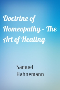Doctrine of Homeopathy