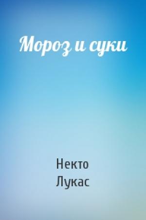 Обложка книги «Мороз и суки» — Некто Лукас