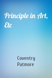 Principle in Art, Etc