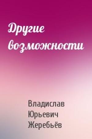Обложка книги «Другие возможности» — Владислав Жеребьёв