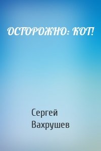 ОСТОРОЖНО: КОТ!
