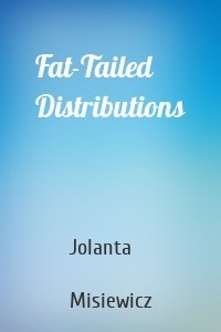 Fat-Tailed Distributions