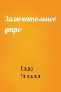 Замечательное утро