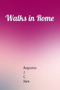 Walks in Rome