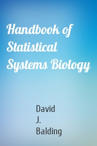 Handbook of Statistical Systems Biology