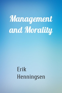 Management and Morality