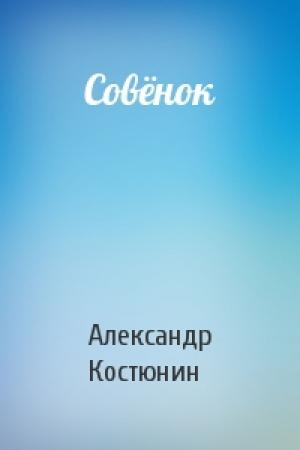 Обложка книги «Совёнок» — Александр Костюнин