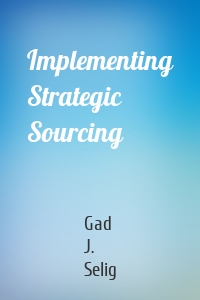 Implementing Strategic Sourcing