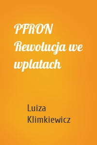 PFRON Rewolucja we wplatach