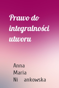 Prawo do integralności utworu