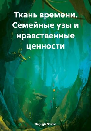 Обложка книги «Ткань времени. Семейные узы и нравственные ценности» — Begugla Studio