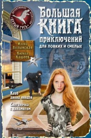 Обложка книги «Большая книга приключений для ловких и смелых» — Кирилл Кащеев, Илона Волынская