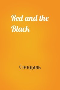 Red and the Black