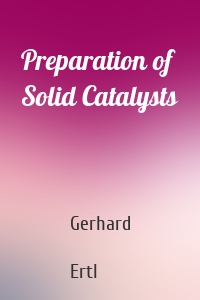 Preparation of Solid Catalysts