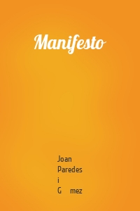 Manifesto