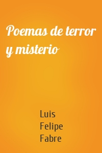 Poemas de terror y misterio