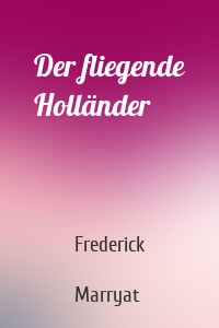Der fliegende Holländer