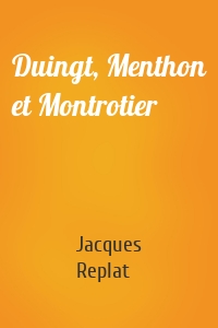 Duingt, Menthon et Montrotier