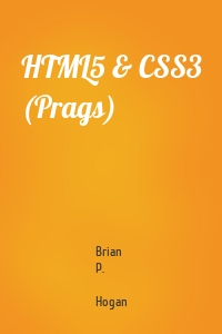 HTML5 & CSS3 (Prags)