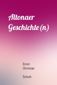 Altonaer Geschichte(n)